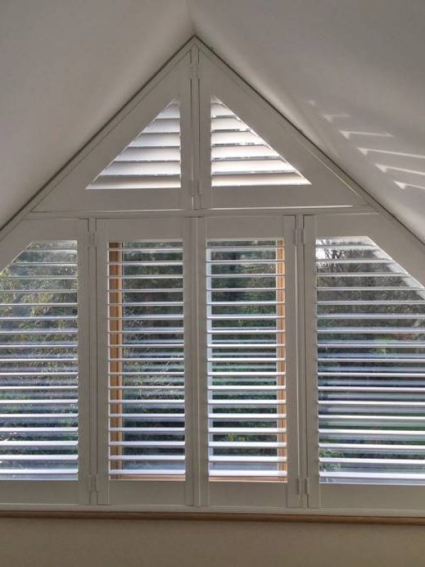 Cooks Blinds - Special Shape Plantation Shutters