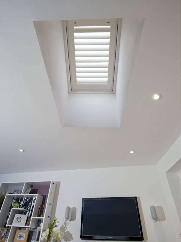 sky light loft window shutter blinds